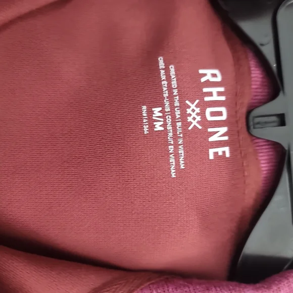 RHONE COMMUTER 1/4 ZIP SWEATER KNIT FABRIC